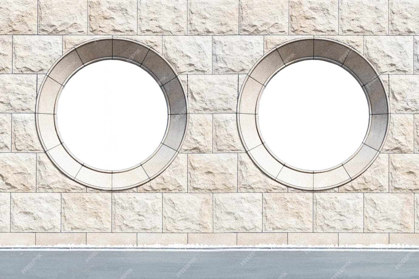 شباك حجر طبيعي